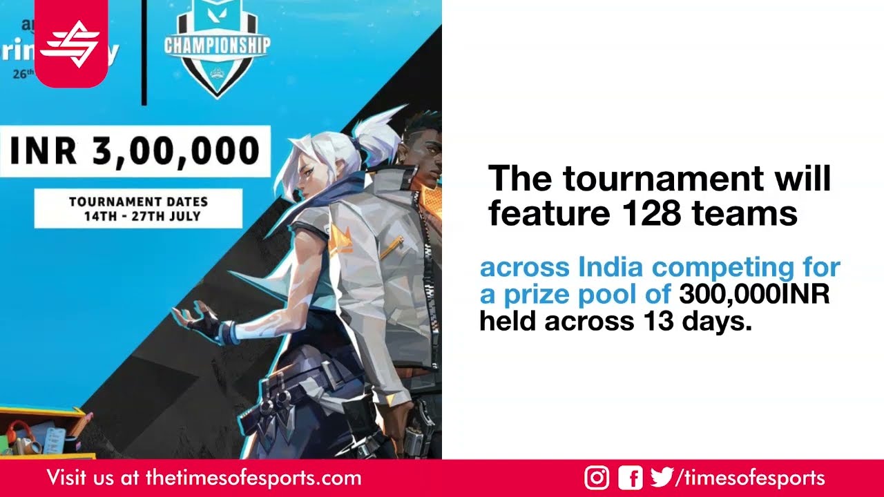 Valorant Tournament announced on Amazon Prime Day