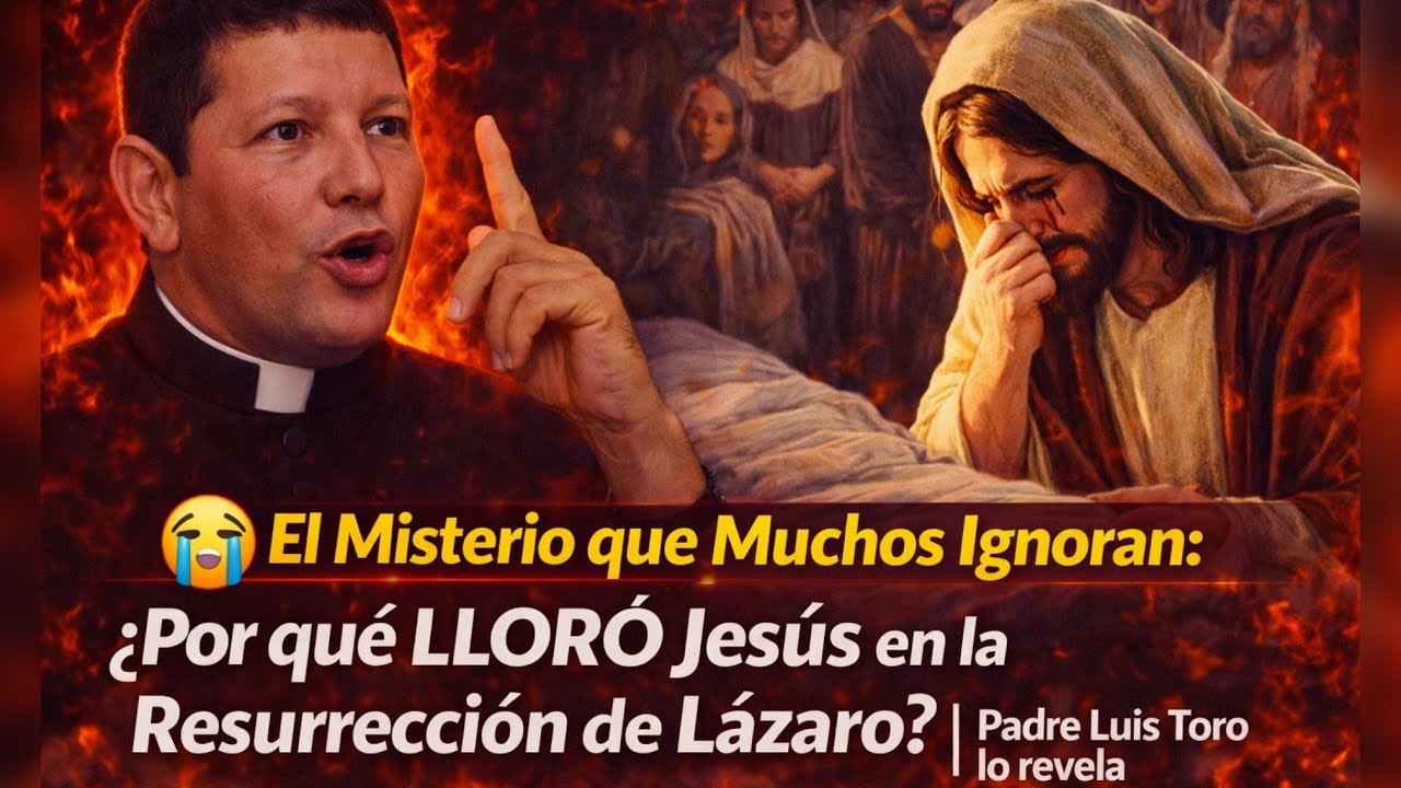 😭 El Misterio que Muchos Ignoran: ¿Por qué LLORÓ Jesús en la Resurrección de Lázaro? | Padre Toro