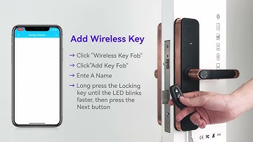 Liliwise smart handle H5B TTLock APP configure video