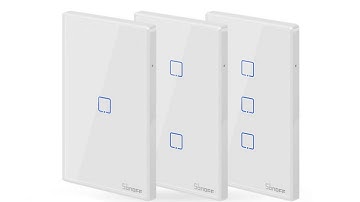 [Sonoff chính hãng] Công tắc wifi cảm ứng, âm tường TX