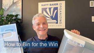 How to Bin for the Win