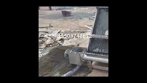 inclined screen manure separator/ cow manure dewatering machine/ biogas solid liquid separator