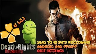 dead to rights reckoning for android and ppsspp best settings , download game screenshot 4