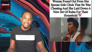 Woman Found Out Her Husband Had A Side Piece And Set New Rules For Their Household
