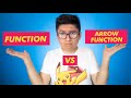 La diferencia entre function y arrow function.