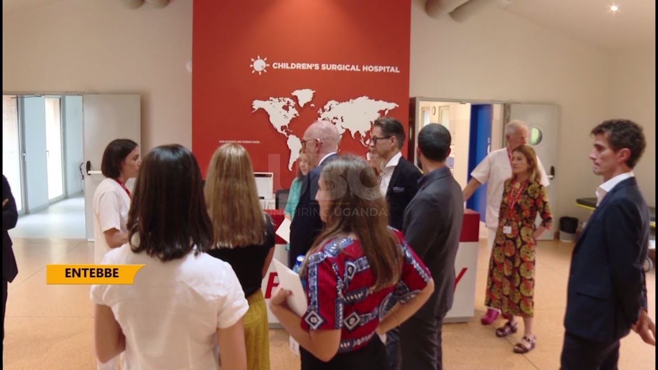 The 3rd South Summit Spouses of Heads of State visit Entebbe Children's