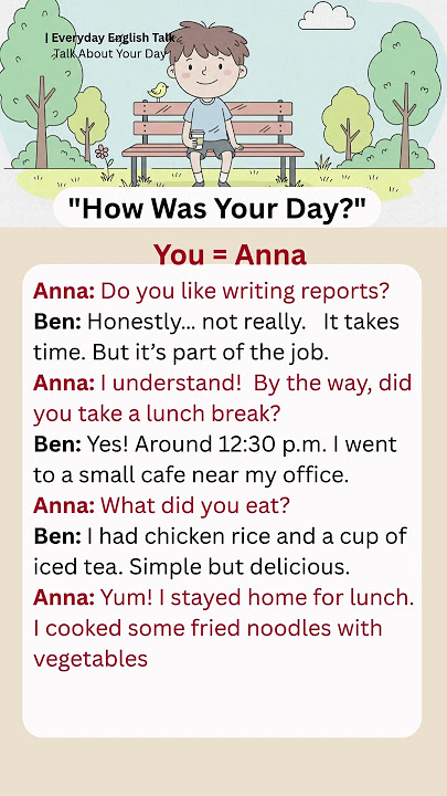A Day in the Life |  Easy English Conversation for Beginners