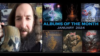 Albums of the Month | January 2024
Going through all of my favorite metal albums from this past month! I will list the albums below, as I am sure to mispronounce a few of them. They are listed in alphabetical order, but if you want to see my ranked order, you will have to watch the video!
Abhoria - Depths
At the Plates - Omnivore
Departure Chandelier - Satan Soldier of Fortune
Engulf - The Dying Planet Weeps
Hauntologist - Hollow
Inquisition - Veneration of Medieval Mysticism and Cosmological Violence
Knoll - As Spoken
Lucifer - Lucifer V
Malist - Of Scorched Earth
Master - Saints Dispelled
Mourning Dawn - The Foam of Despair
Narbeleth - A Pale Crown
Necrotum - Defleshed Exhumation
Petracorensis - Larmes et dures peines
Rhun - Conveyance in Death
Saevus Finis - Facilits Descensus Averno
Saxon - Hell, Fire and Damnation
Sea of Consciousness - self-titled
Sgaile - Traverse the Bealach
Unsouling - Vampiric Spiritual Drain
Upon Stone - Dead Mother Moon
Vitriol - Suffer and Become Albums of the Month | January 2024