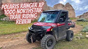 #163 2025 Polaris Ranger XP1000 NorthStar First Service Trail Riding Review - Big Horn Mountains