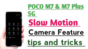 POCO M7 5G & POCO M7 Plus 5G How to Enable Slow Motion Camera Feature