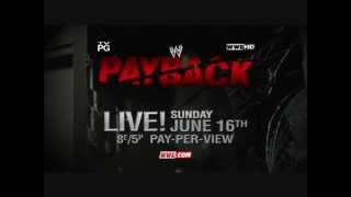 WWE PAYBACK 2013 MATCH CARD Guide