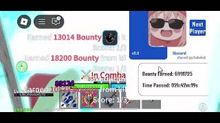Auto Bounty Hunt Blox Fruits Hoho Hubez 30M Bounty