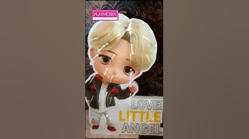 BTS I made my own JIMIN Tiny Tan mic drop version mini standee! #shorts