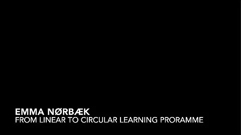 Emma Nørbæk, From Linear to Circular, Ellen MacArthur Foundation