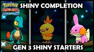 Pokémon SR Shiny Starters Hoenn Completion! screenshot 5