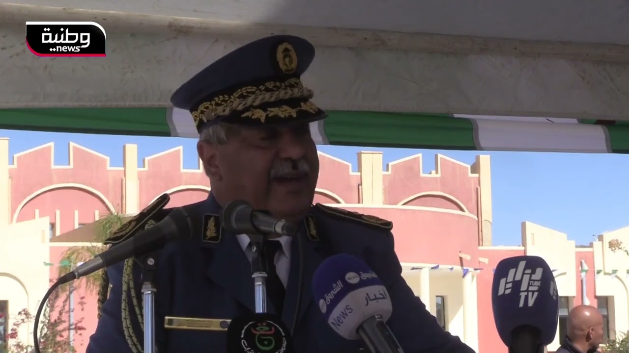 🔴تمنراست | مراسيم تخرج الدفعة الثالتة لأعوان الأمن الوطني بمدرسة الشرطة 