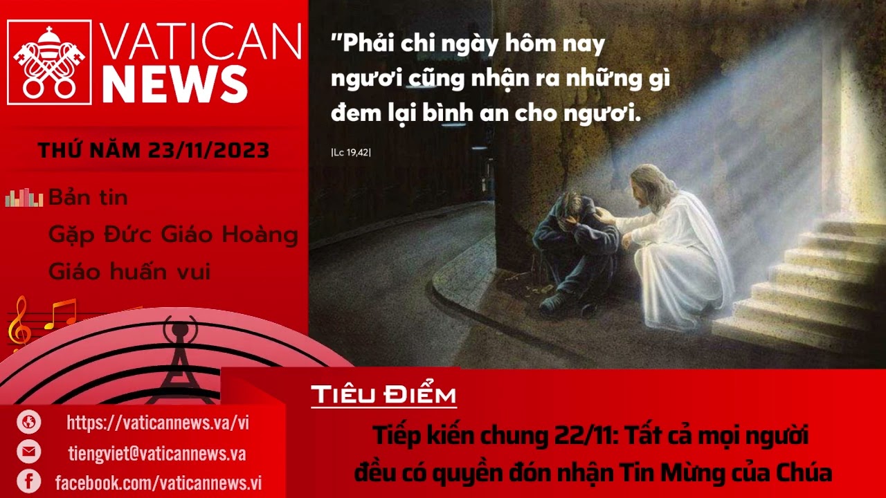 Radio thứ Năm 23/11/2023 - Vatican News Tiếng Việt