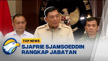 Sjafrie Sjamsoeddin Rangkap Jabatan Menhan dan Menko Polkam AD Interim - [ TOP NEWS ]