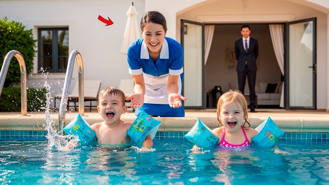 MILLIONNAIRE RENTRE FURIEUX, VOIT CE QUE LA FEMME DE MÉNAGE FAISAIT AUX ENFANTS… ET RESTE FIGÉ