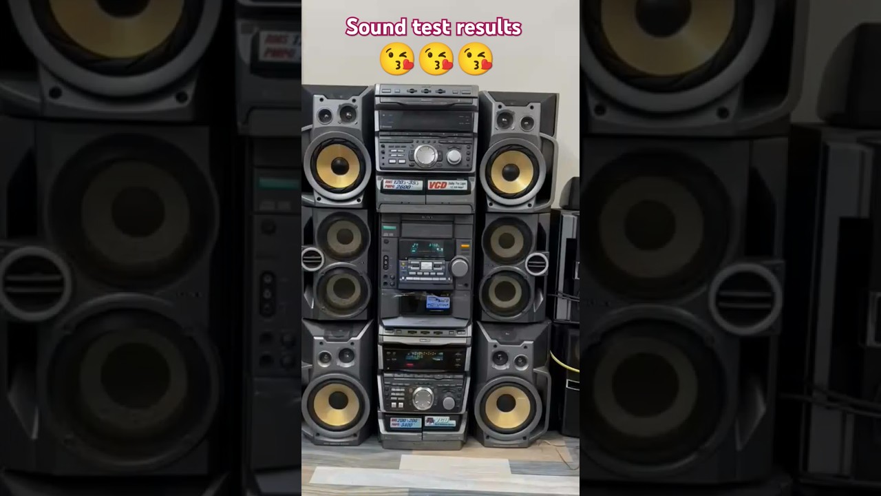 Sony vx8 hifi component system 