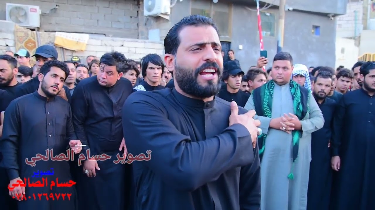 دخول مهويل ميسان الاى فاتحه المرحوم الشاعر والمهوال محمد المياحي