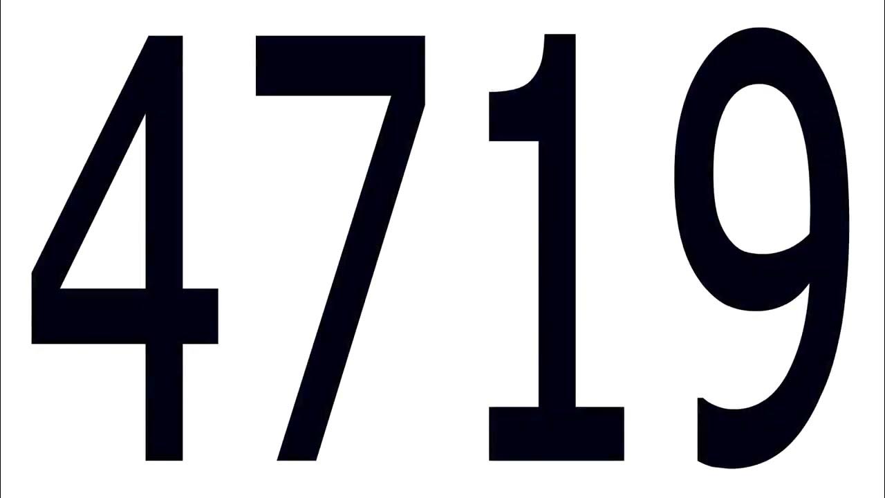 4719 - YouTube