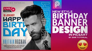 New Style Birthday Banner Design | Birthday Banner Design Ideas | Birthday Poster Design Ideas screenshot 3