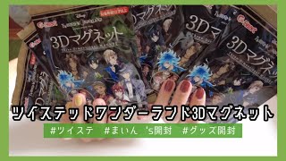 【ツイステ】今更ながらツイステッドワンダーランド３Dマグネットを開封するよい