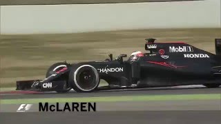 F1 Teams Unveil 2016 Cars At Winter Testing