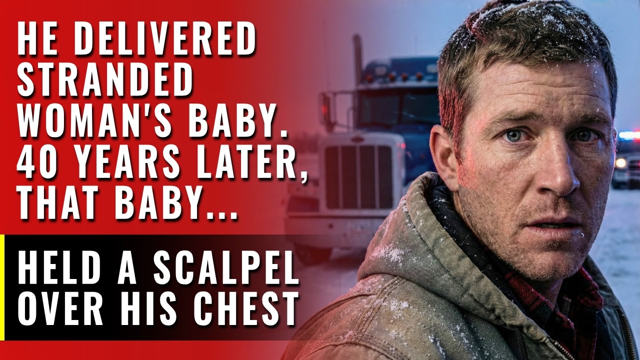 Trucker Delivered Stranded Woman's Baby. That Baby Went on To Save his Life...