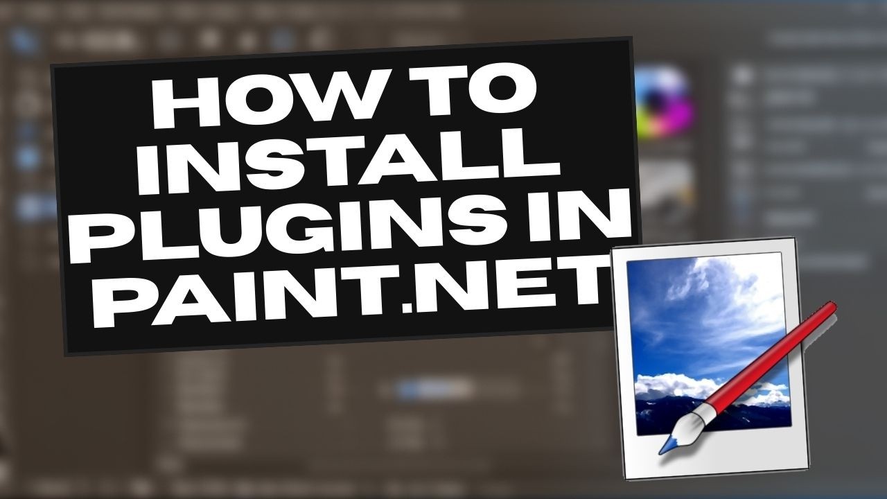 How To Install Plugins In Paint net - YouTube