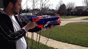JSI Nerf Modding: Strange (but awesome) Stryfe/Rough Cut Masterkey firing mode