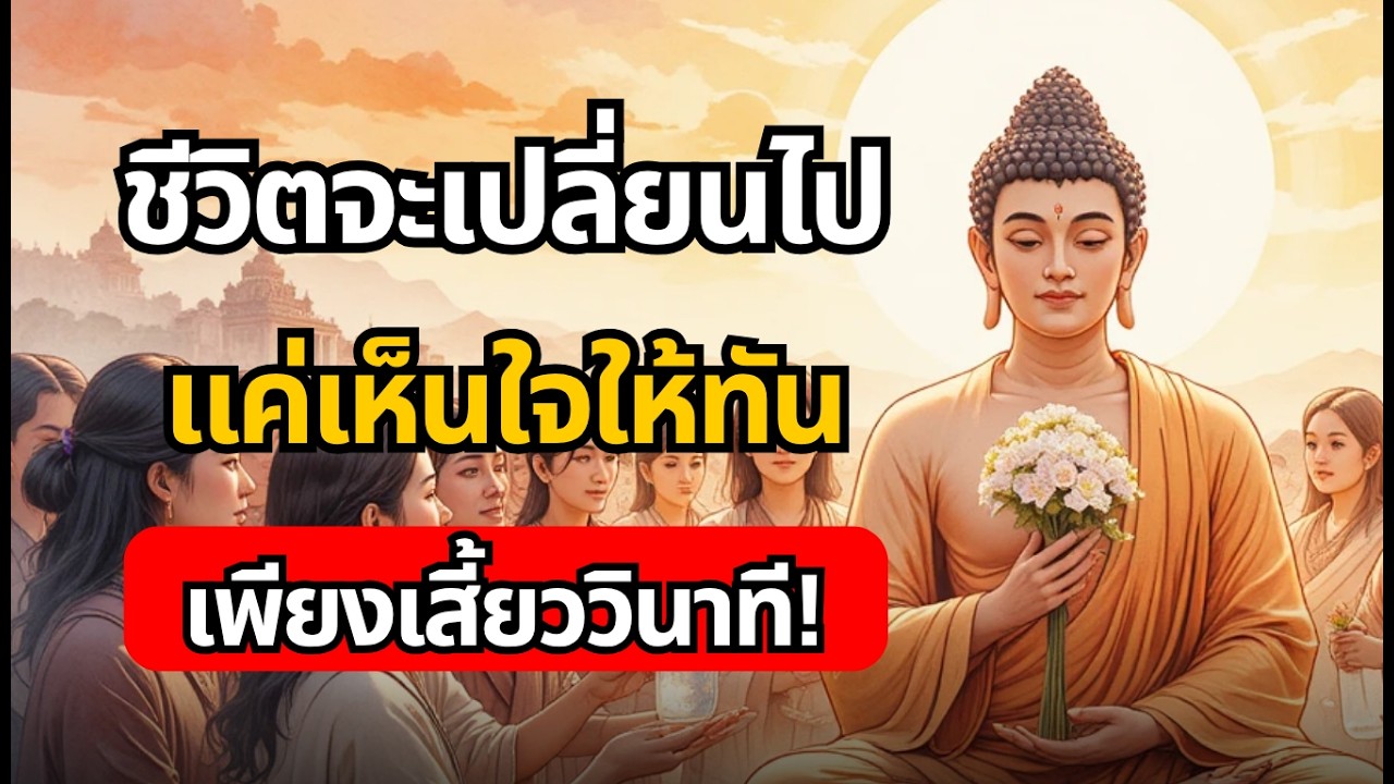 ดูใจให้ทัน ก่อนจะตัดสิน ก่อนจะทำสิ่งใด ฟังธรรมะไม่มีโฆษณาคั่น