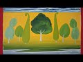 HOW TO USE STONE COLOURS ON HAND MADE PAPER IN BASOHLI PAINTING#basohlipainting#pahaharipainting.