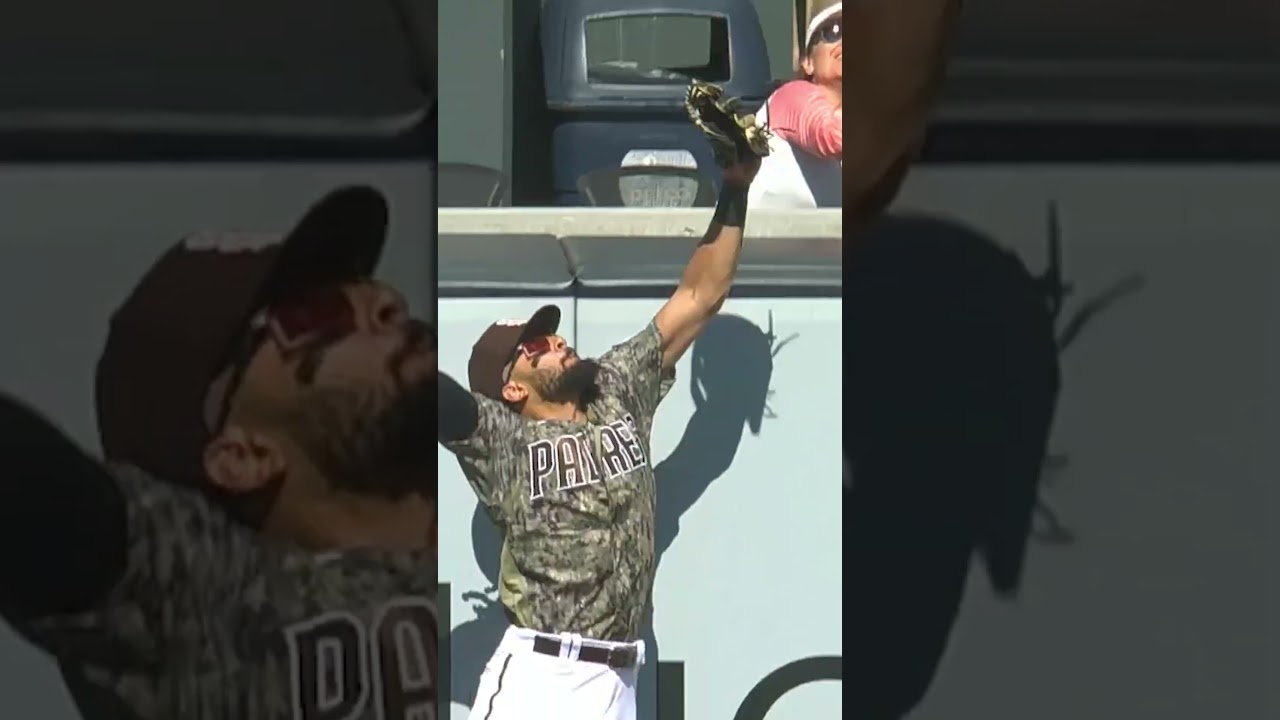Fernando Tatis Jr. is no stranger to incredible home run robberies 😮