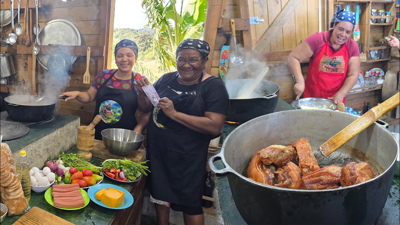 Entró A La Cocina ANTES DE CASARSE a COMER Comida Típica. La Vida Del Campo