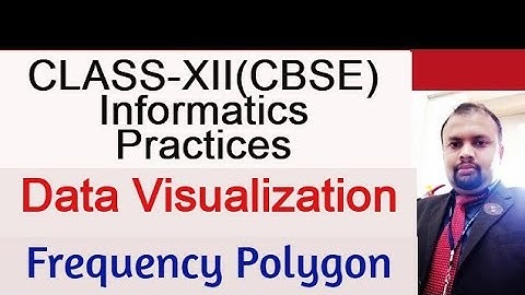 Frequency polygon | Data Visualization | Class XII IP Topic | Vlog:54