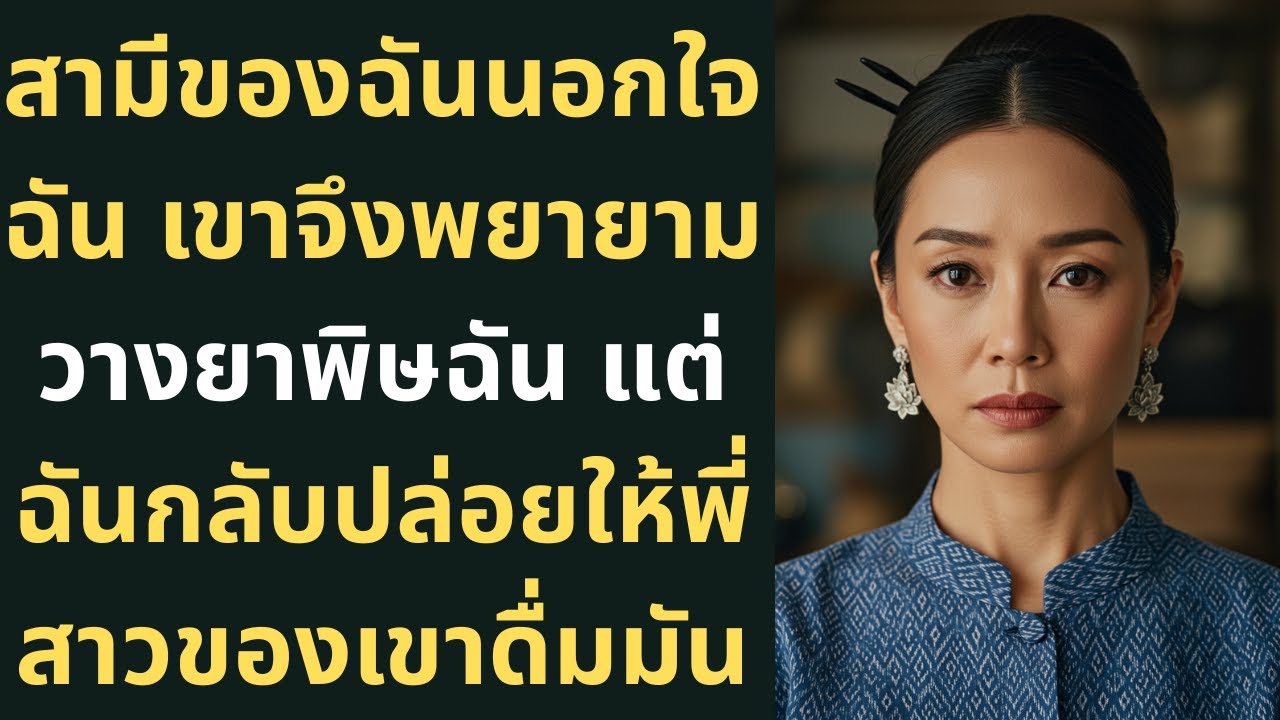 สามีนอกใจจึงพยายามวางยาพิษฉัน แต่ฉันปล่อยให้พี่สาวของเขาเป็นคนดื่มแทน