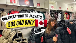 Cheapest winter jackets in Canada🇨🇦 | starting @50$ 💵| Scarborough Town Centre vlog Yourbossgirl