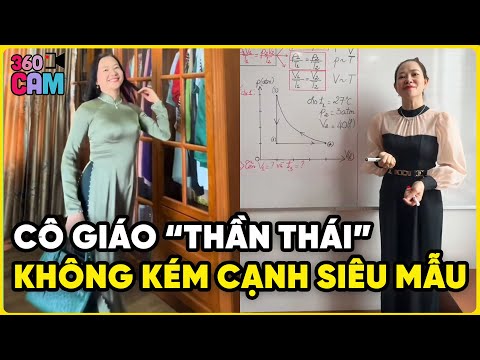 Cô giáo thần thái không kém cạnh siêu mẫu, bảy ngày đi dạy mặc không trùng bộ nào? | 360 CAM