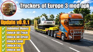 Truckers Of Europe 3 Mod Apk v0.9.1 Unlimited Money & Max Level screenshot 5