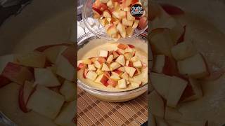 Como fazer um delicioso bolo de maçã 🍎 #bolo