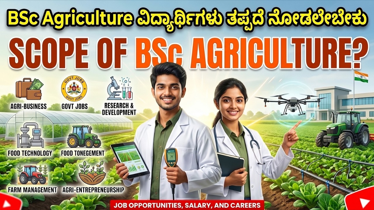 Scope of BSc Agriculture – Build a Powerful Career in the Green ...