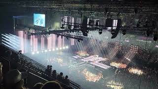 Baby Lasagna "Rim Tim Tagi Dim" at Eurovision 2024 Semi-Final One - Malmö Area audience view