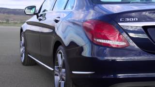 Mercedes C300 BlueTEC hybrid - footage