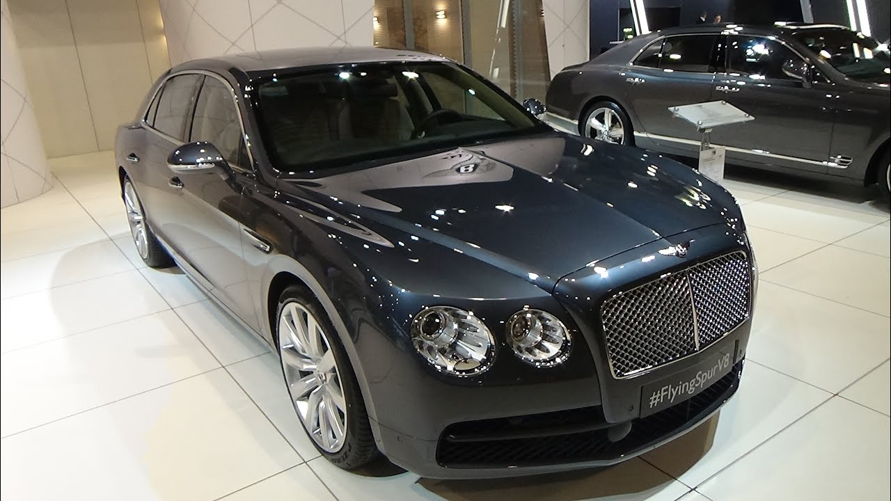 2016 Bentley Flying Spur V8 Exterior And Interior Auto Show Brussels 2016