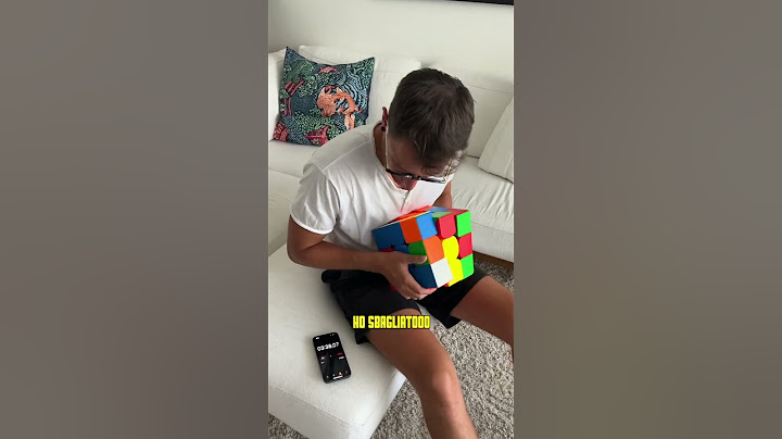 Chi risolve il CUBO DI RUBIK GIGANTE per primo VINCE 🏆