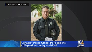 Cohasset Police Announce Death Of Officer Mark Jenkins