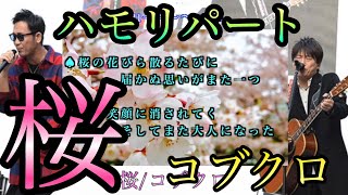 【"桜"を完璧にハモりたい方必見！】コブクロ/桜　小渕健太郎パート
