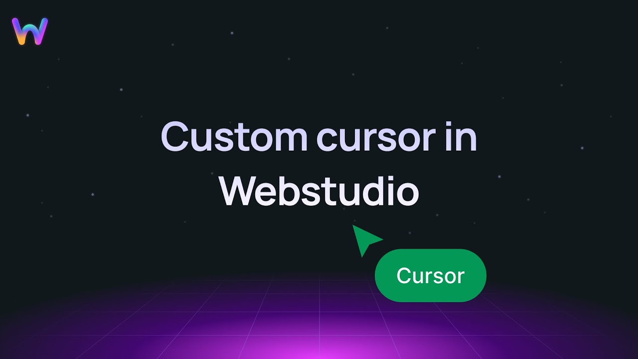 Add a Custom Cursor in Webstudio